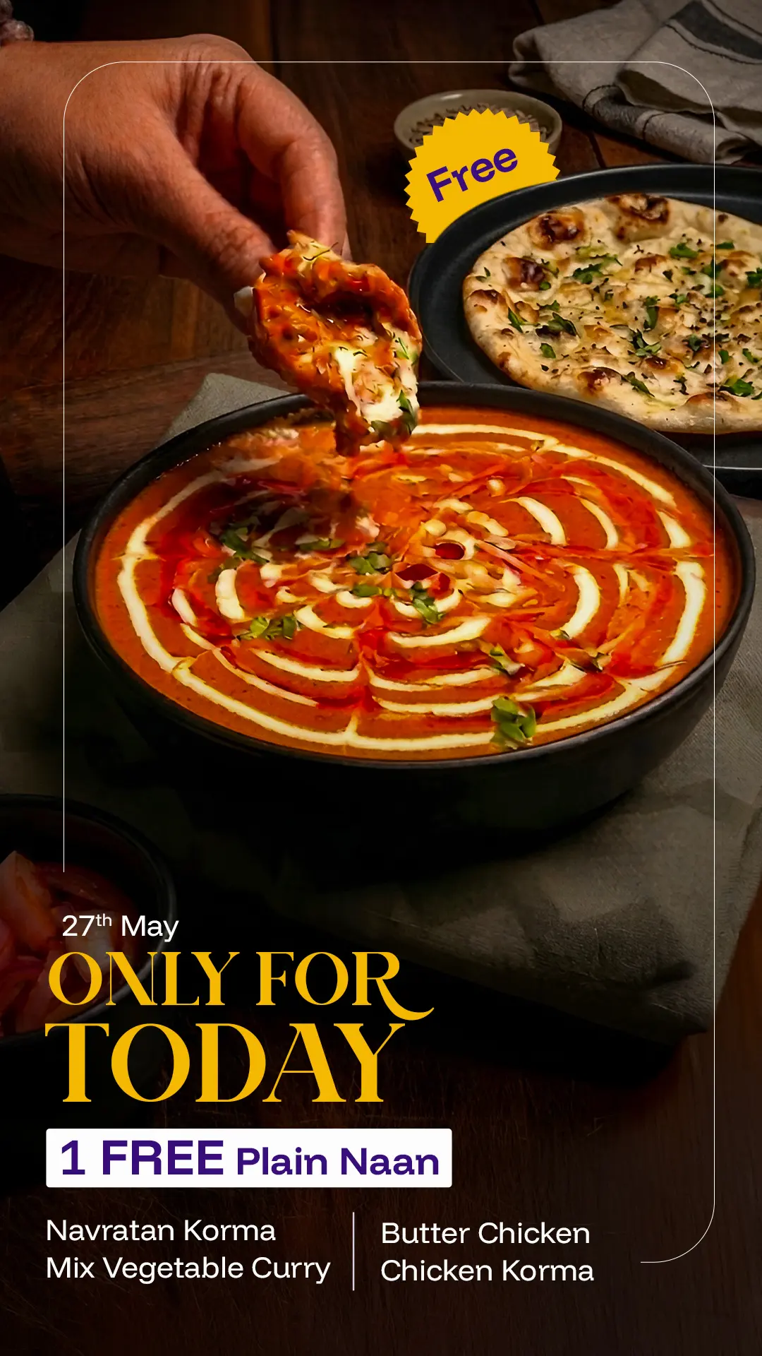 Drop Offer - Free plain Naanimage