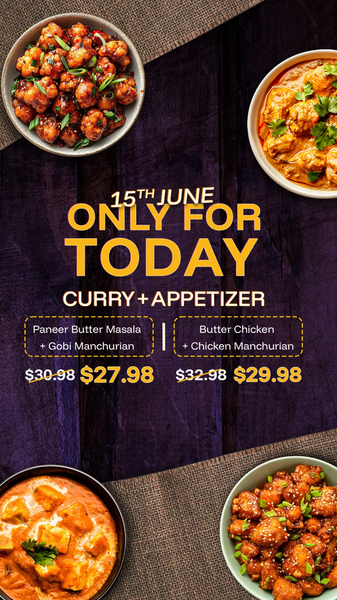 Drop Offer - Curry + Appetizerimage