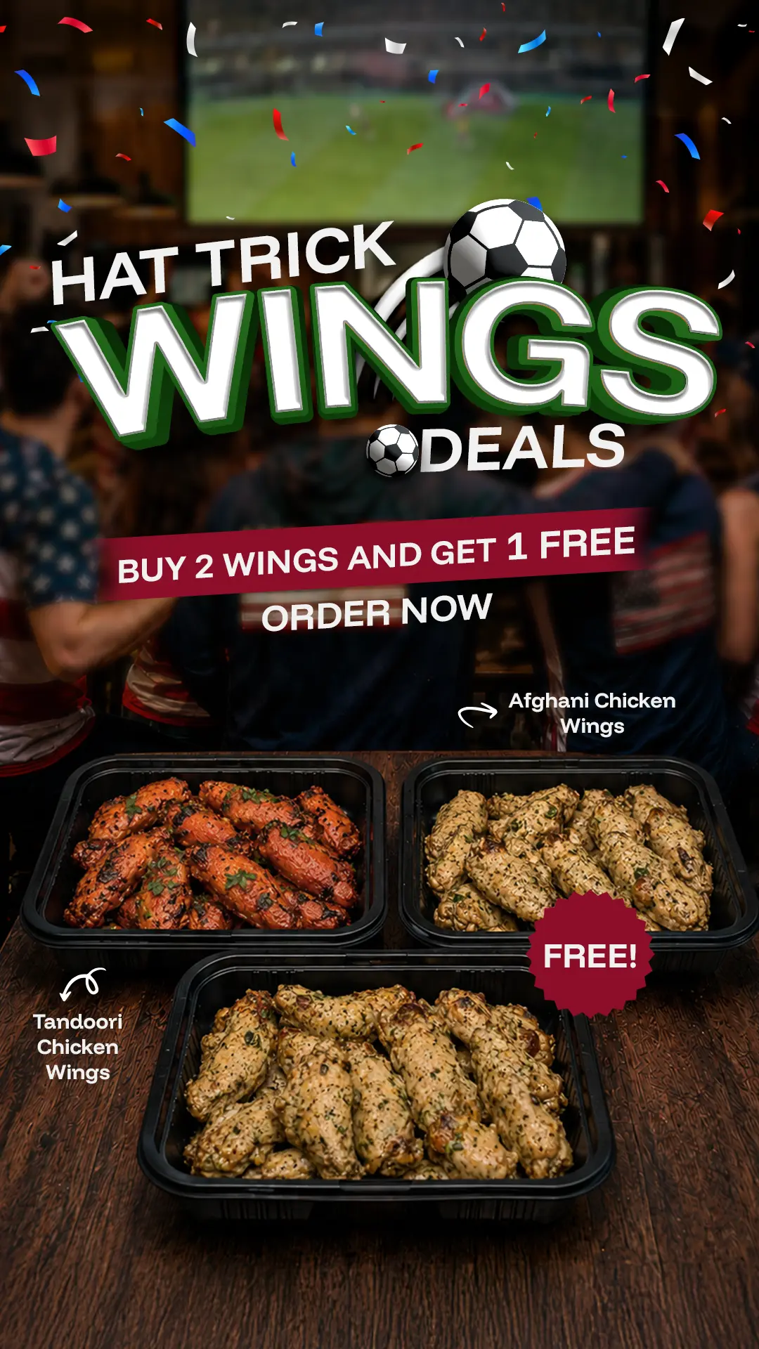 Buy 2 Wings and Get 1 Freeimage